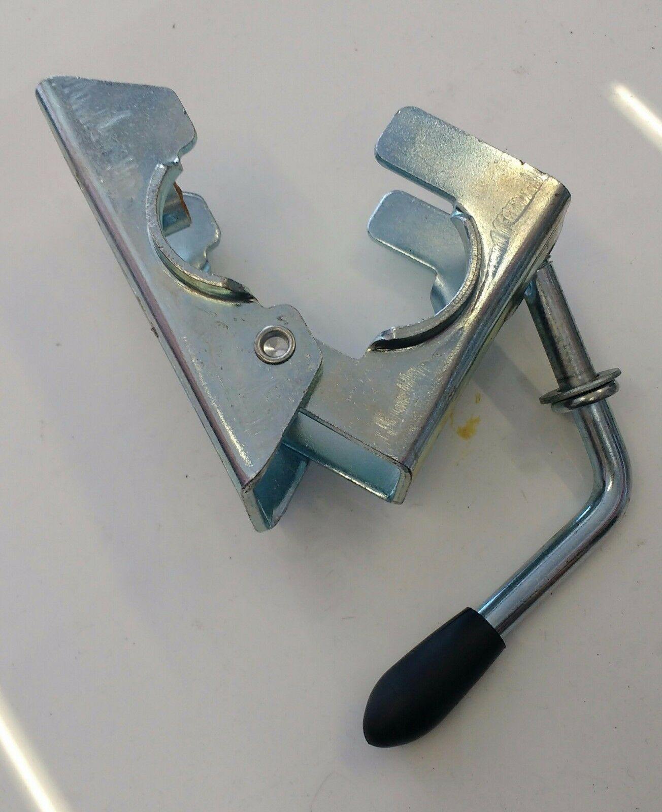 Split Clamp Pressed Steel 42Mm Trailer Jockey Wheel, Prop Stand Maypole Mp427 - Mid-Ulster Rotating Electrics Ltd