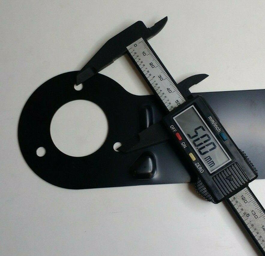 7 Pin & 13 Pin Socket Towing Bracket 12N 12S 2mm Mounting Plate Maypole Mp86B - Mid-Ulster Rotating Electrics Ltd