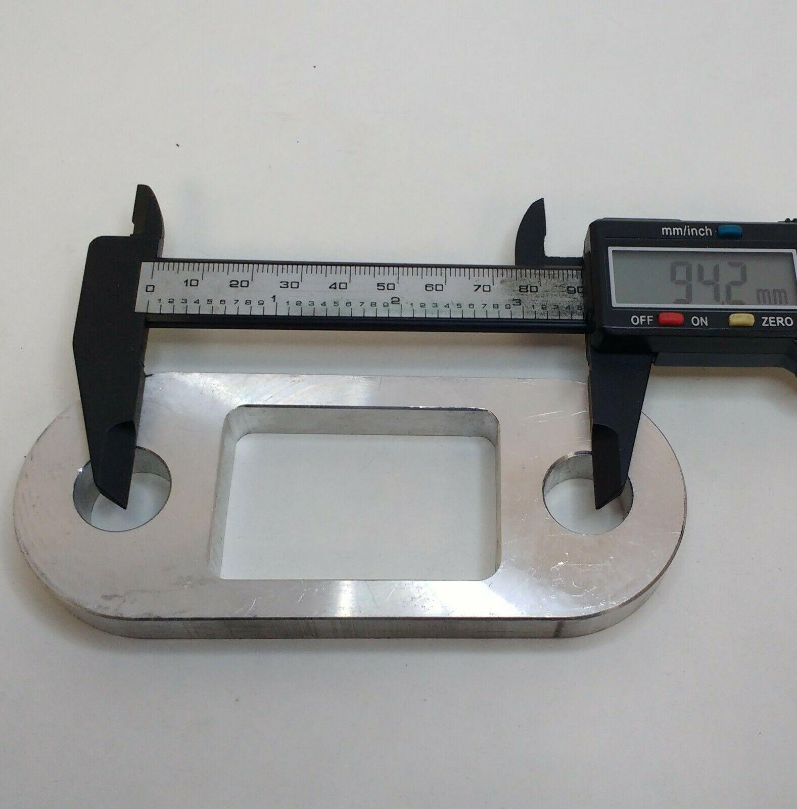 Tow Ball Spacer 12Mm 1/2" Aluminium Block Caravan Trailer Maypole Mp235B - Mid-Ulster Rotating Electrics Ltd