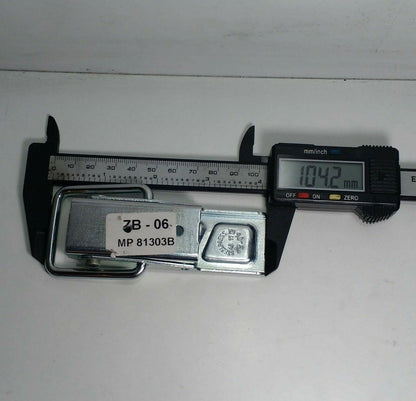 Trailer Over Centre Standard Catch Plate 105.5Mm X 36Mm Genuine Maypole Mp81303B - Mid-Ulster Rotating Electrics Ltd