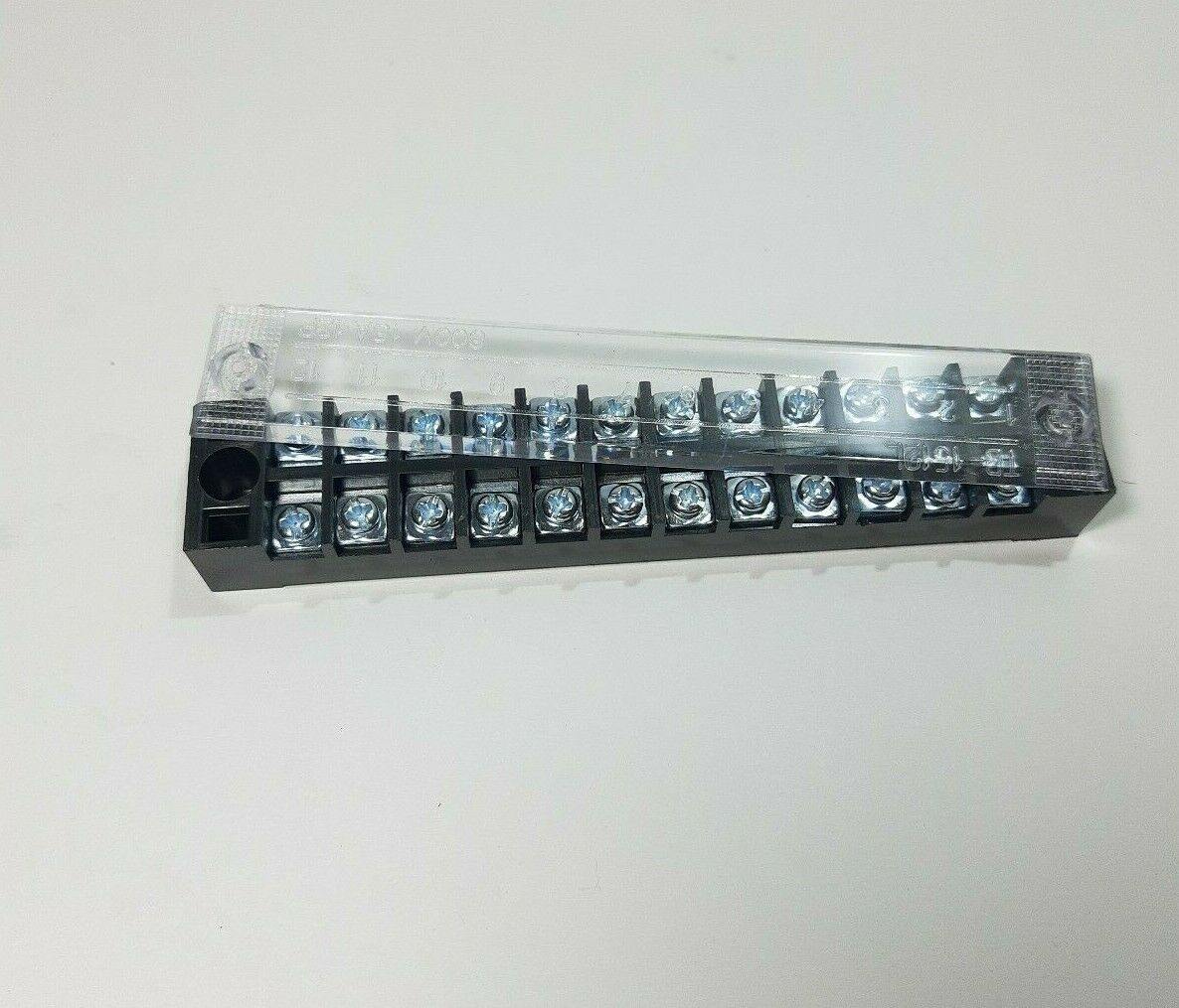 12V 24V 12 Position 2 Row Terminal Block Strip Cable Connector Mure Tb-1512L - Mid-Ulster Rotating Electrics Ltd