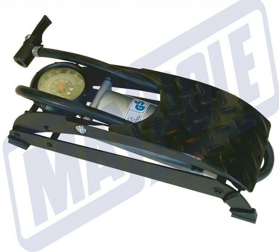 Heavy Duty Single Piston Barrel Foot Pump Bike Football Genuine Maypole Mp790 - Mid-Ulster Rotating Electrics Ltd
