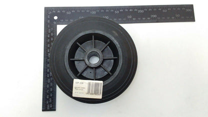 Jockey Wheel Replacement Black Plastic Fits Mp437 155Mm Maypole Genuine Mp226 - Mid-Ulster Rotating Electrics Ltd