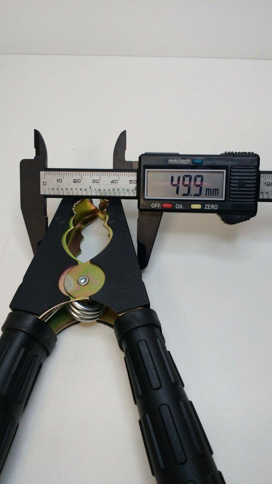 Black Battery Booster Jump Lead End Cable Crocodile Clip 400A Peak Maypole 340B - Mid-Ulster Rotating Electrics Ltd