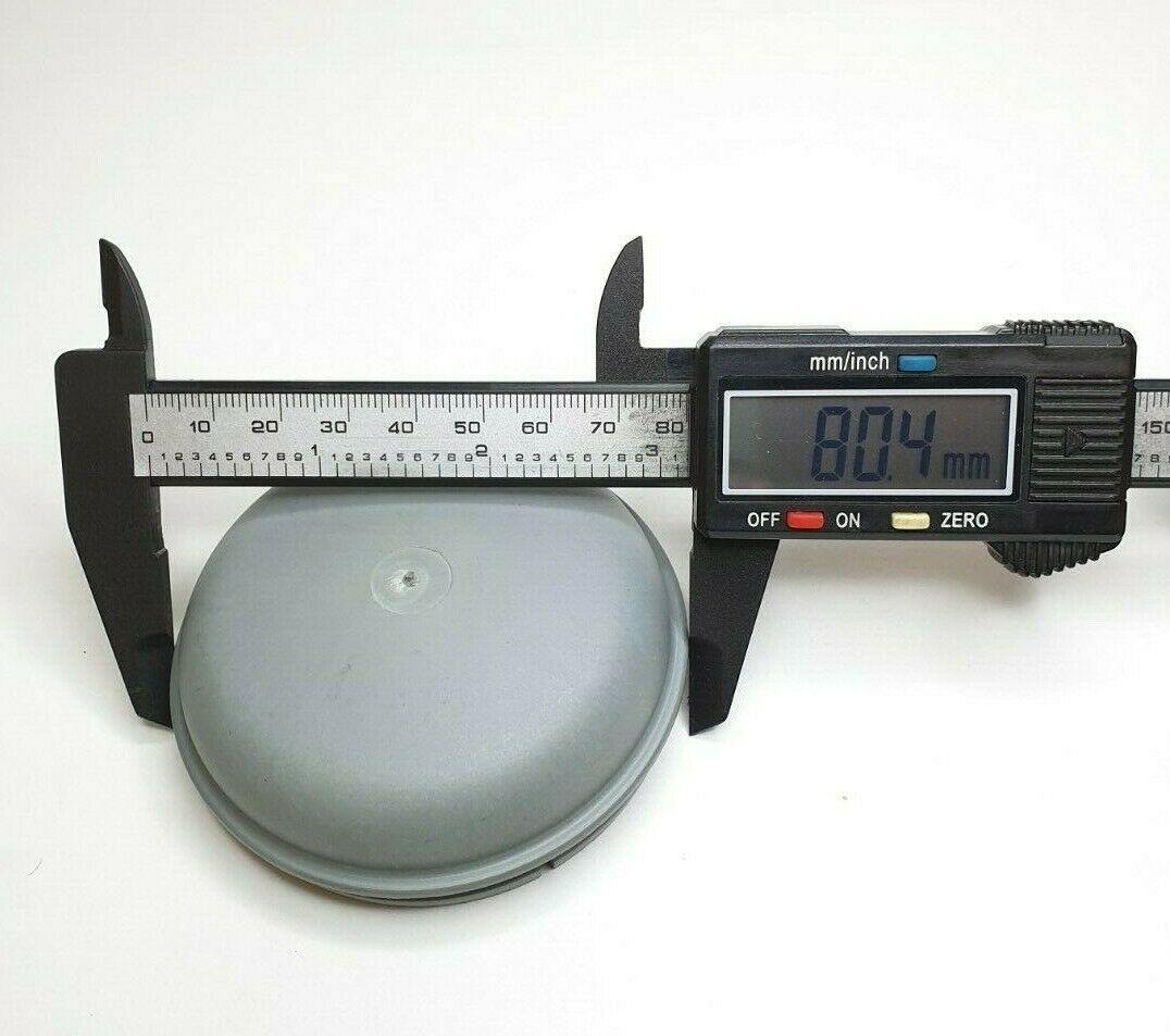 Pair of Ifor Williams Plastic Hubcap 76Mm Grey Trailers Neutral Maypole Mp4155B - Mid-Ulster Rotating Electrics Ltd