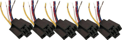 5 Relay Multi Plug Holder Socket Base For Pre-Wired 4-5 Pin Relays Mure Pl52-Wl - Mid-Ulster Rotating Electrics Ltd