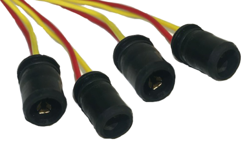 4 X Capless Wedge Bulb Holder 501 505 507 T10 6V 12V 24V Soft Mure Blbh068 - Mid-Ulster Rotating Electrics Ltd