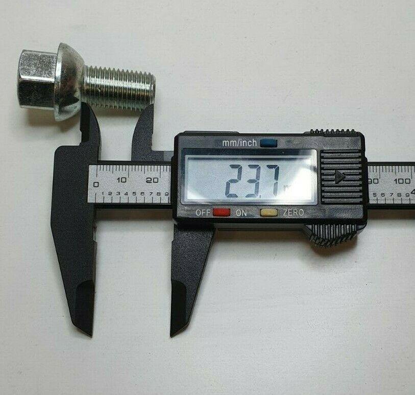 Spherical Wheel Bolt Stud Car Caravan Trailer 5 X M14X1.5 Maypole Mp4198B - Mid-Ulster Rotating Electrics Ltd