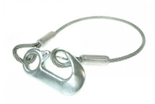 Secondary Coupling Cable With Forged Snap Hook & Eyelet 500Mm Maypole Mp4987B - Mid-Ulster Rotating Electrics Ltd