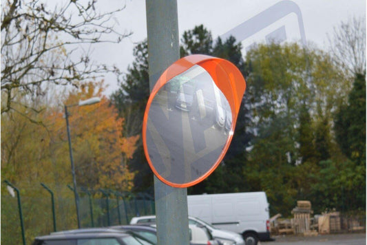 Wide Angle Convex Shatterproof Outdoor Road Driveway Mirror Maypole Mp8325 - Mid-Ulster Rotating Electrics Ltd