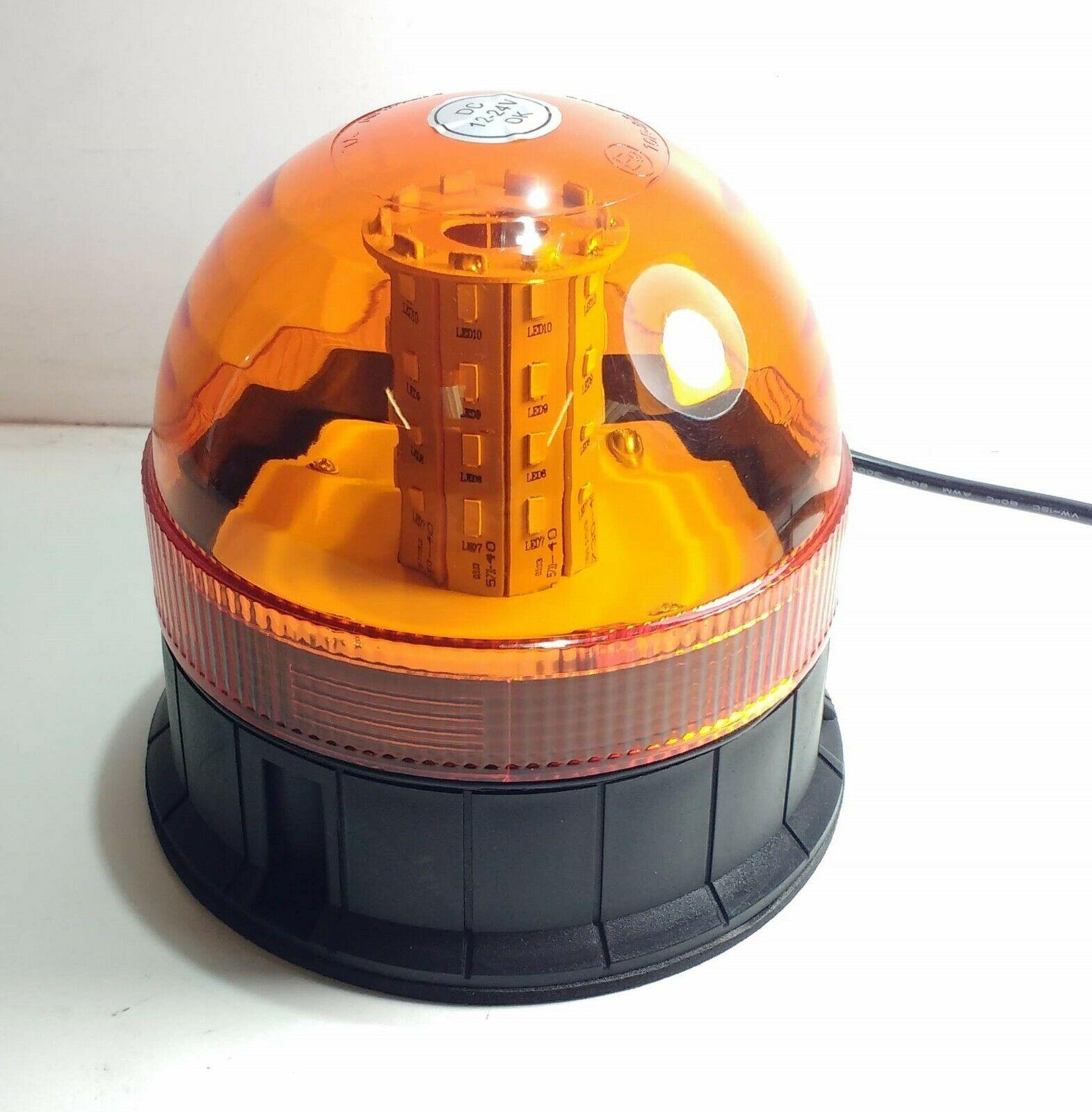 Led Recovery Beacon Multi Function Flasher 3 Bolt Mount Maypole 12V / 24V Mp4090 - Mid-Ulster Rotating Electrics Ltd