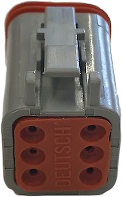 Deutsch 6 Way Plug Dt Series Female Connector Kit Mure Dt06-6S C015/W6S - Mid-Ulster Rotating Electrics Ltd
