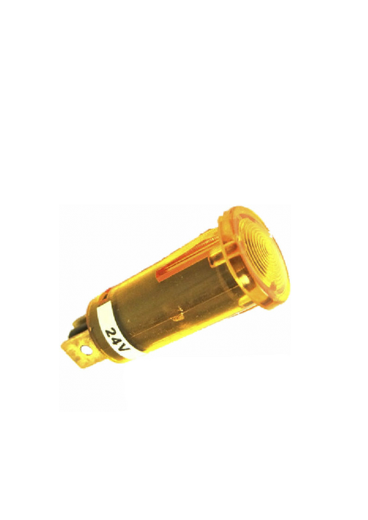 Amber Warning Indicator Light 24V Dash Pilot Light Robinson K101/24 - Mid-Ulster Rotating Electrics Ltd