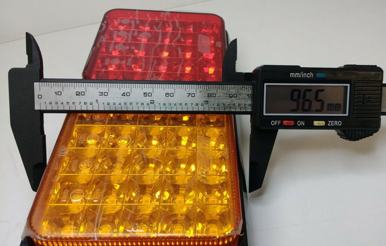 Pair Multi Stop Tail Indicator Fog Reverse Led 12V 24V Maypole Mp9638B & MP9639B - Mid-Ulster Rotating Electrics Ltd