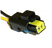 2 Pin Alternator Repair Plug Bosch Valeo Connector 300Mm W/Lead Mure Pl12-Wl - Mid-Ulster Rotating Electrics Ltd
