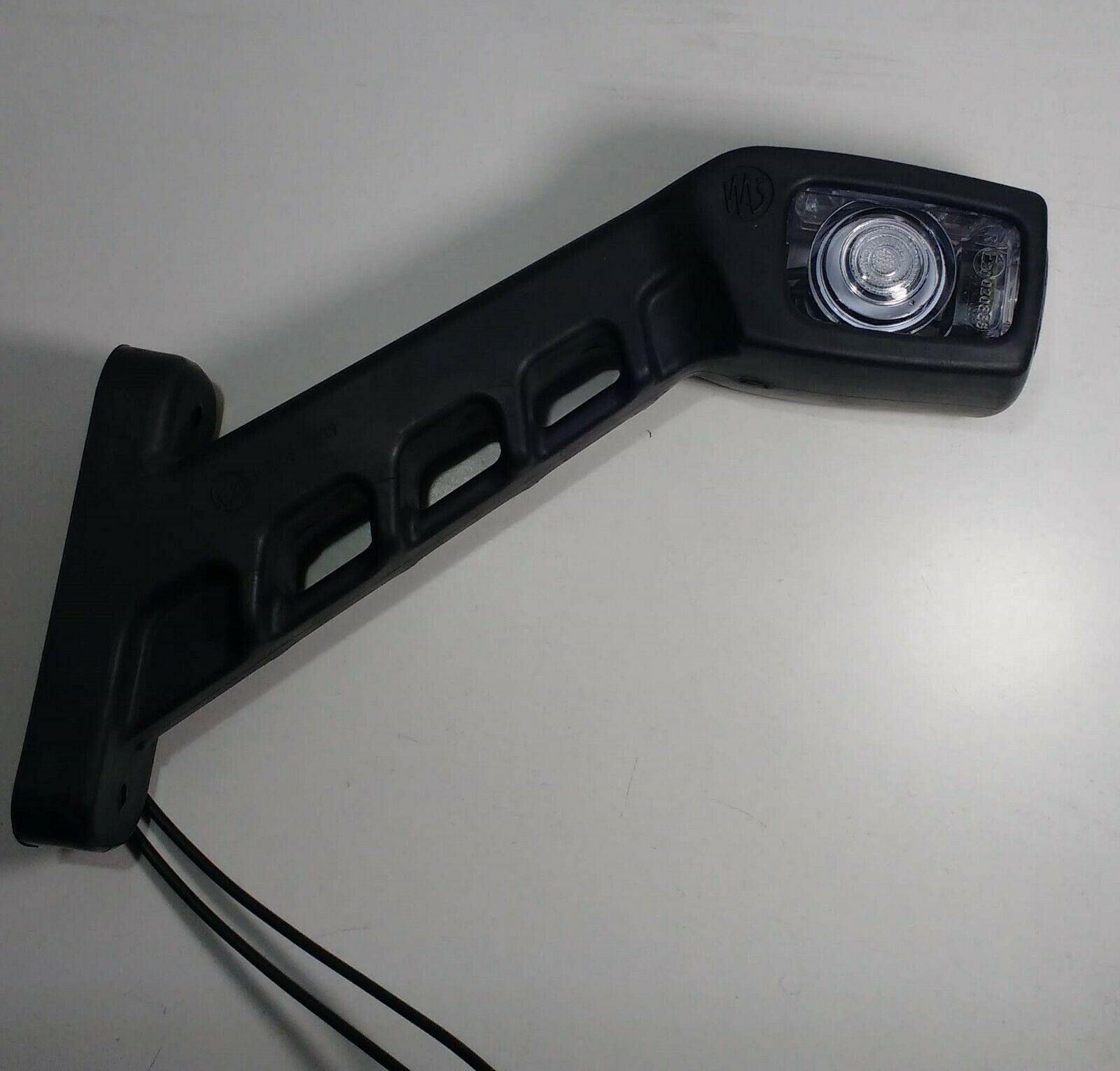 2 X Led Side Outline Marker Indicator Light Rubber Flexible Lamp 12V 24V Was 238 - Mid-Ulster Rotating Electrics Ltd