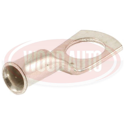 5X 10Mm X M8 Copper Tube Crimp Terminal Ring Battery Cable Eye Wood Auto Ctt1008 - Mid-Ulster Rotating Electrics Ltd