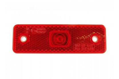Red Rear Led Marker Lamp Light With Reflector & Wire Was 12V 24V Maypole Mp8777B - Mid-Ulster Rotating Electrics Ltd