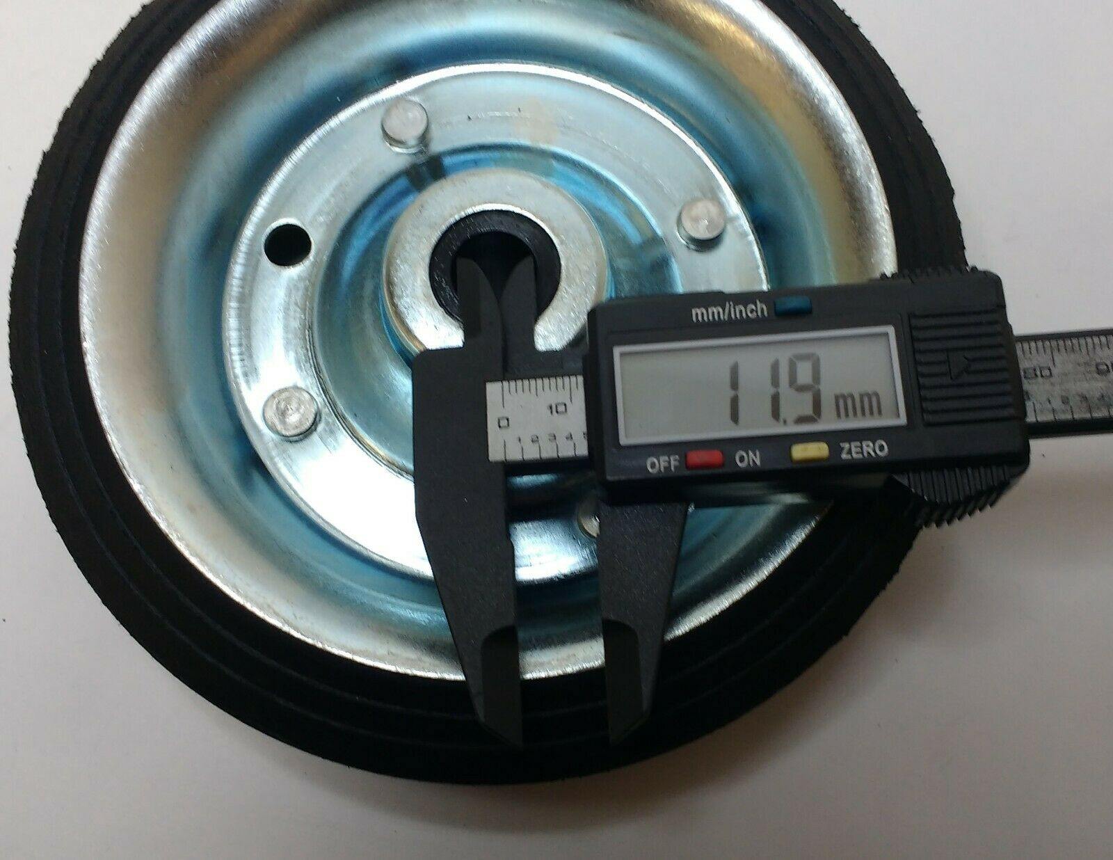 Steel Wheel For Small Telescopic Jockey Wheel 160Mm Genuine Maypole Mp429 - Mid-Ulster Rotating Electrics Ltd