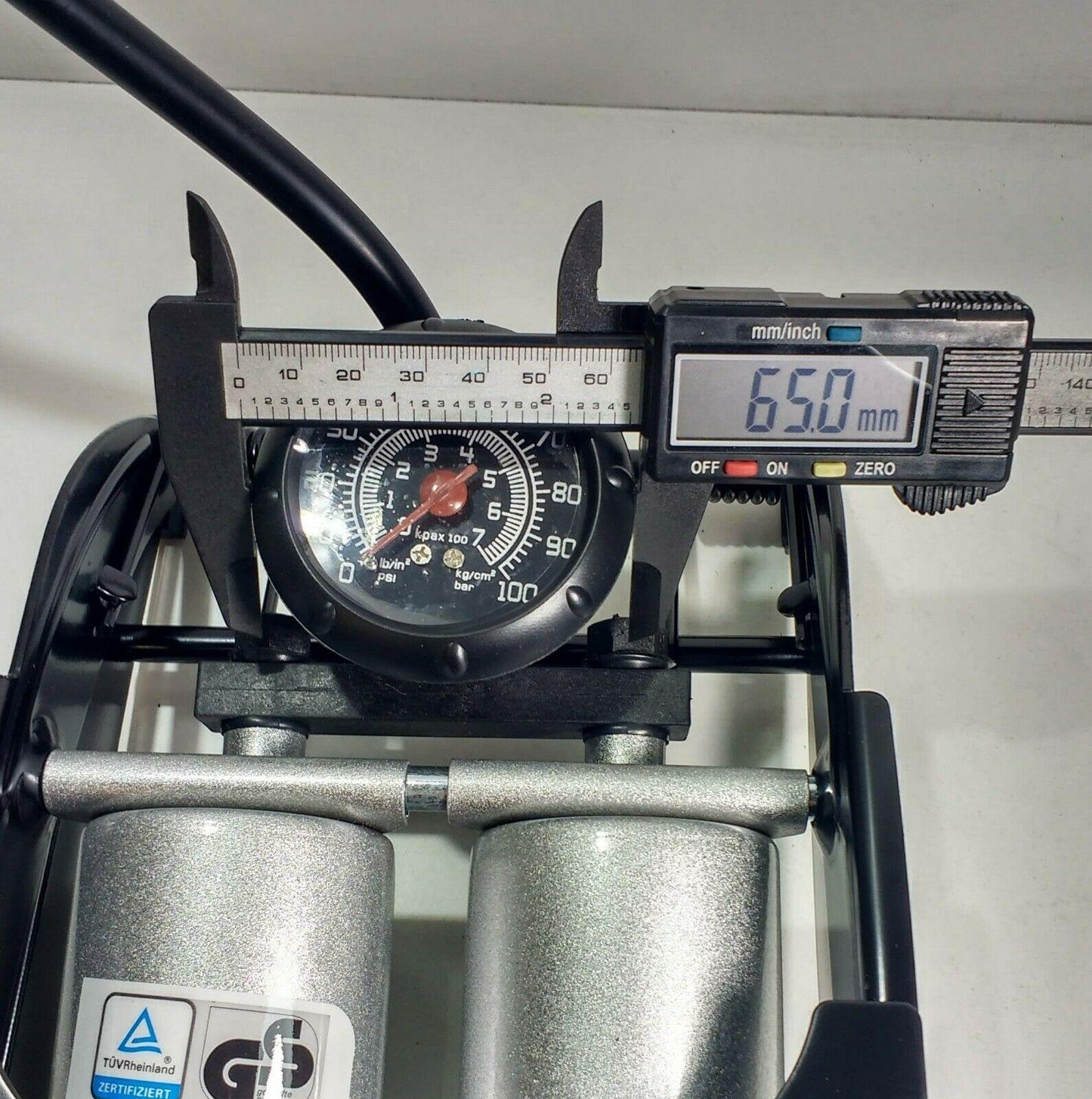 Heavy Duty Double Piston Barrel Foot Pump Bike Football Genuine Maypole Mp791 - Mid-Ulster Rotating Electrics Ltd