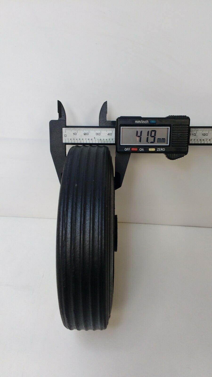 Jockey Wheel Replacement Black Plastic Fits Mp437 155Mm Maypole Genuine Mp226 - Mid-Ulster Rotating Electrics Ltd
