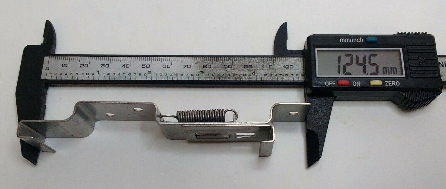 Trailer Number Plate Holders Stainless Steel Spring Caravan Pair Maypole Mp341B - Mid-Ulster Rotating Electrics Ltd