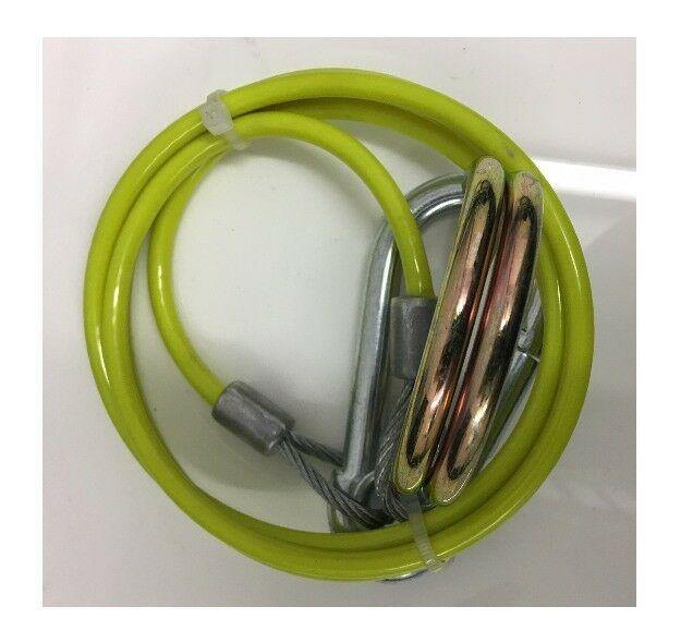 Trailer Breakaway Cable Yellow With Burst Ring For Caravan Maypole Mp5015B - Mid-Ulster Rotating Electrics Ltd