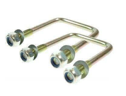 High Tensile U Bolt With Locking Nuts & Washers Pair 60Mm X 60Mm Maypole Mp916B - Mid-Ulster Rotating Electrics Ltd