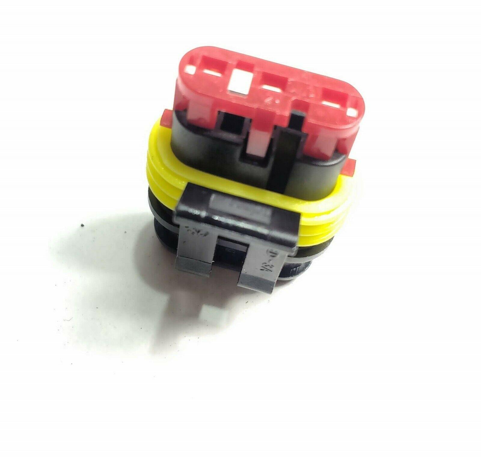 3 Way Superseal Plug Kit Connector Waterproof Marine Lorry Cargo 12V 24V - Mid-Ulster Rotating Electrics Ltd
