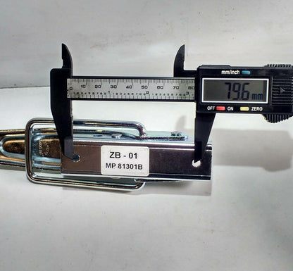 Trailer Over Centre Pad Lockable Catch Plate 210Mm X 37Mm Maypole Mp81301B - Mid-Ulster Rotating Electrics Ltd