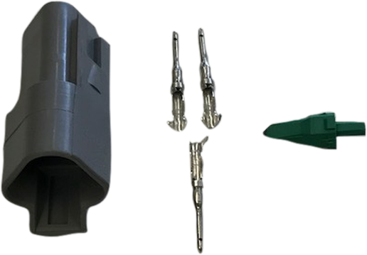 Deutsch 3 Way Plug Dt Series Male Connector Kit Mure Dt04-3P C015/W3P - Mid-Ulster Rotating Electrics Ltd