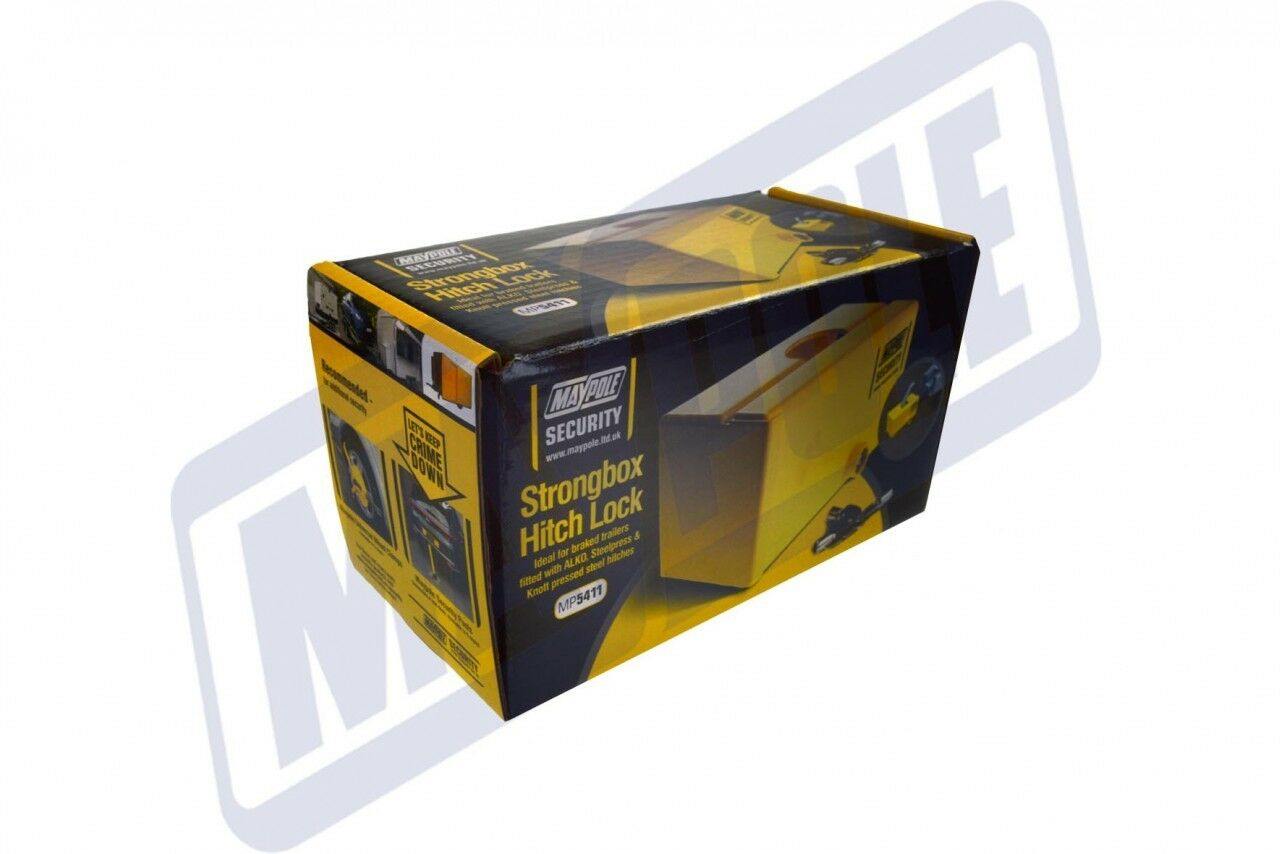 Alko Hitch Lock Stronghold Strong Box Steelpress, Knott Genuine Maypole Mp5411 - Mid-Ulster Rotating Electrics Ltd