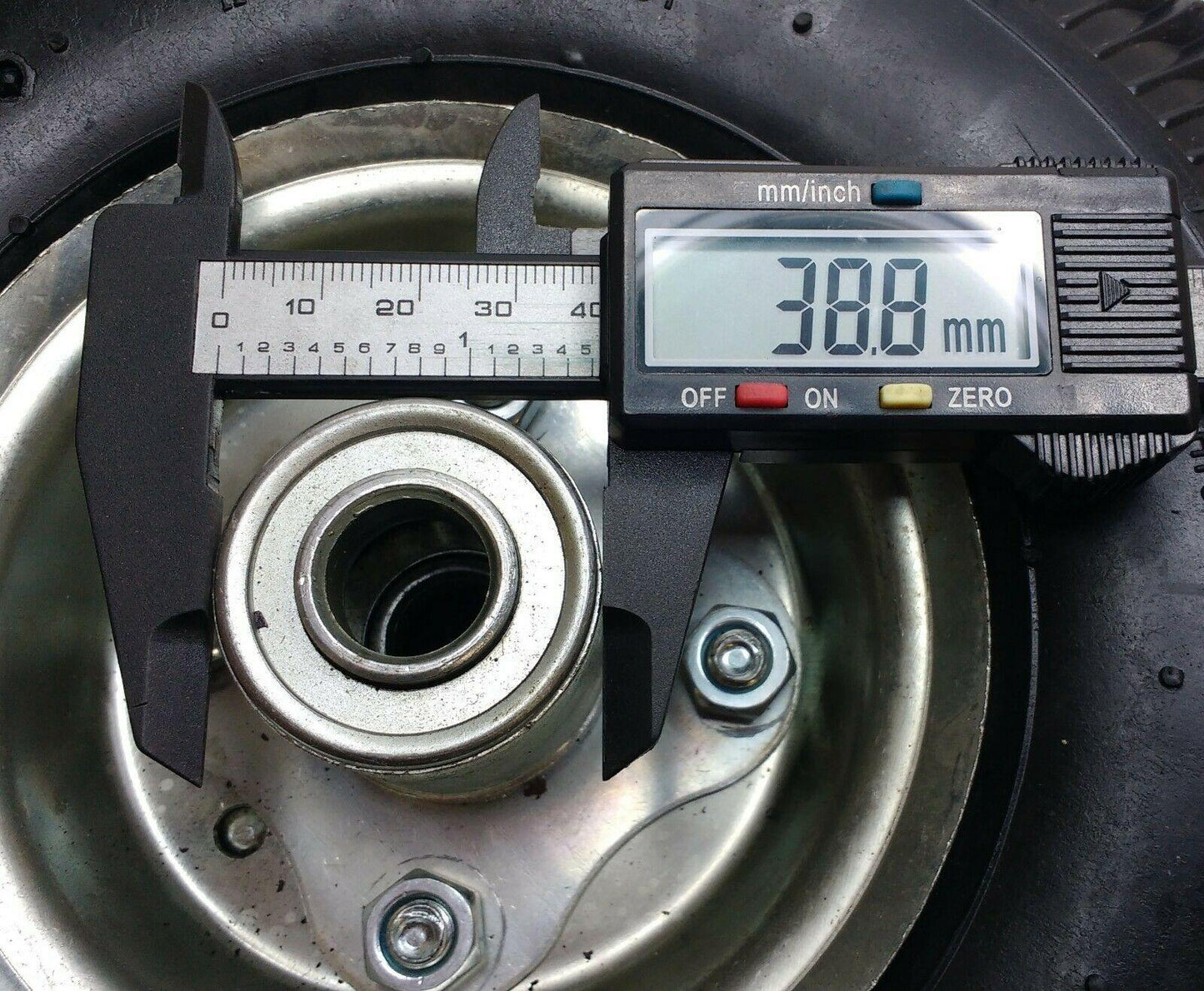Rubber Steel Spare Wheel For Sack Trucks 260Mm Pneumatic Genuine Maypole Mp426 - Mid-Ulster Rotating Electrics Ltd
