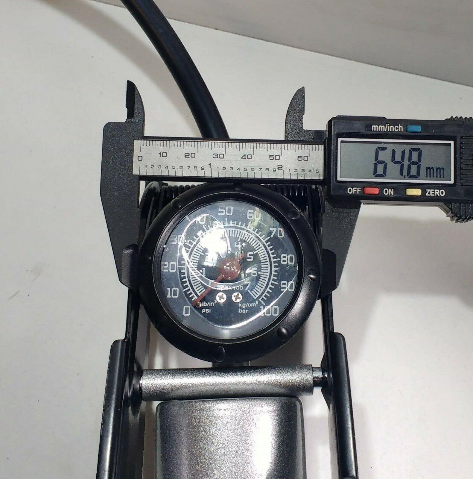 Heavy Duty Single Piston Barrel Foot Pump Bike Football Genuine Maypole Mp790 - Mid-Ulster Rotating Electrics Ltd