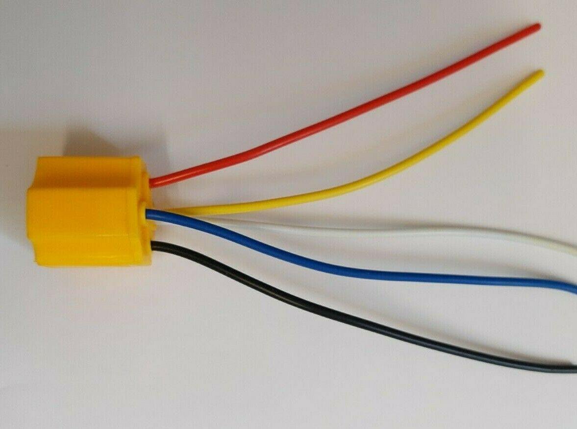 5 x Relay Multi Plug Holder Ceramic Hd Socket Base 4-5 Pin Relays Mure Pl52-Wlhd - Mid-Ulster Rotating Electrics Ltd