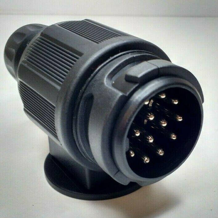 13 Pin Plug Adapter Conversion For 12N 12S Wiring Towing Trailer Mp124B Maypole - Mid-Ulster Rotating Electrics Ltd