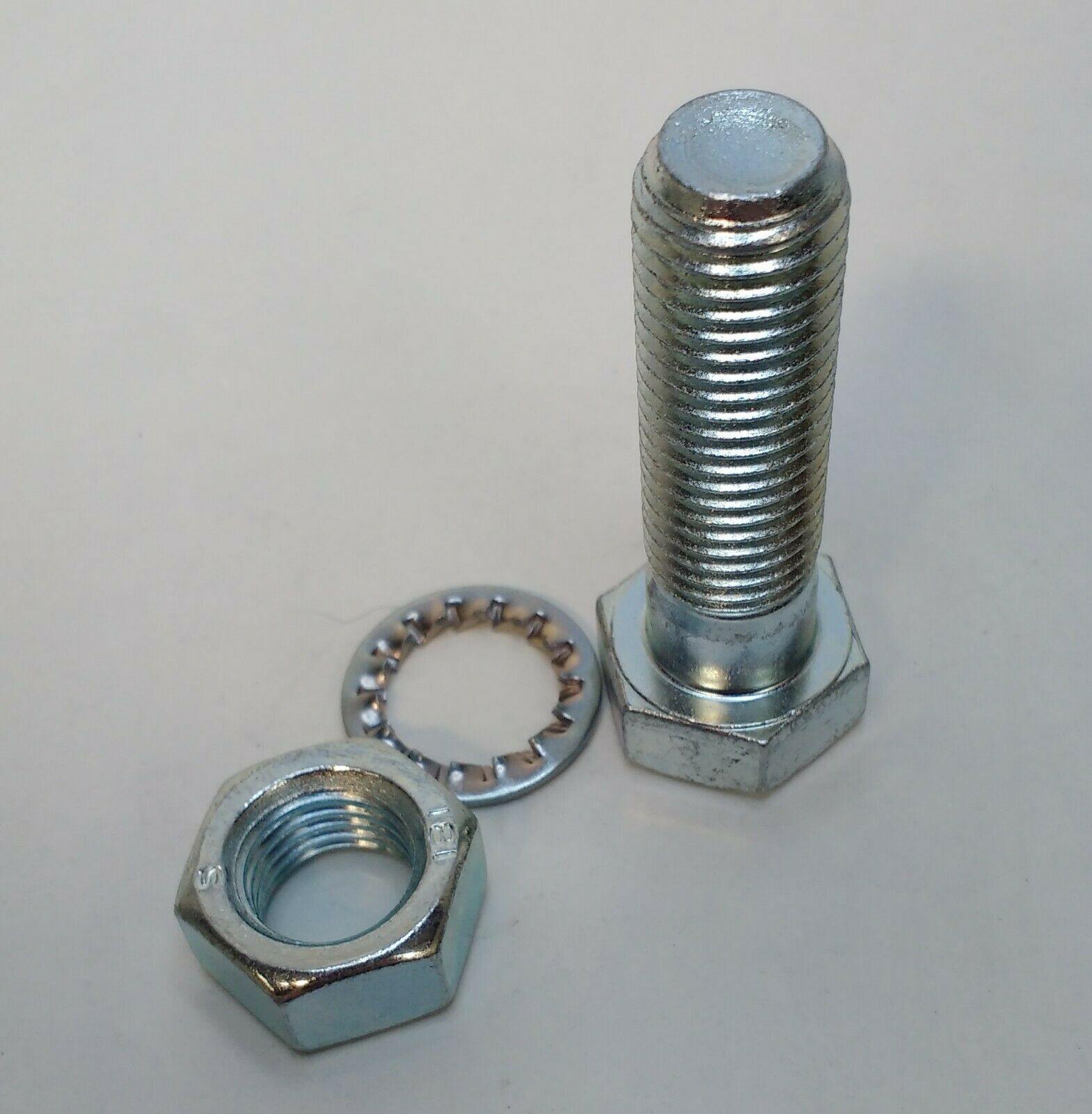 2 X High Tensile Zinc Plated (8.8) Towball Nuts & Bolts M16 X 90Mm Maypole Mp250 - Mid-Ulster Rotating Electrics Ltd