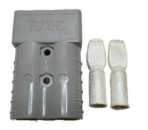 Grey Anderson 350 Amp 600V Battery Connector Plug Genuine Original Ter3210 Wood - Mid-Ulster Rotating Electrics Ltd