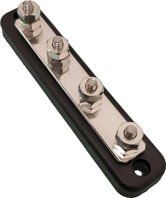 4 Way Bus Bar 4X6Mm Studs Power Distribution 150A Automarine 12V 24V Bb154.1 - Mid-Ulster Rotating Electrics Ltd