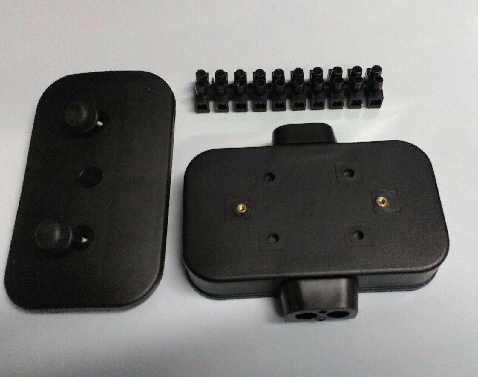 Junction Box 10 Way Wiring Block Trailer Horsebox 12V / 24V Waterproof Mp2991B - Mid-Ulster Rotating Electrics Ltd