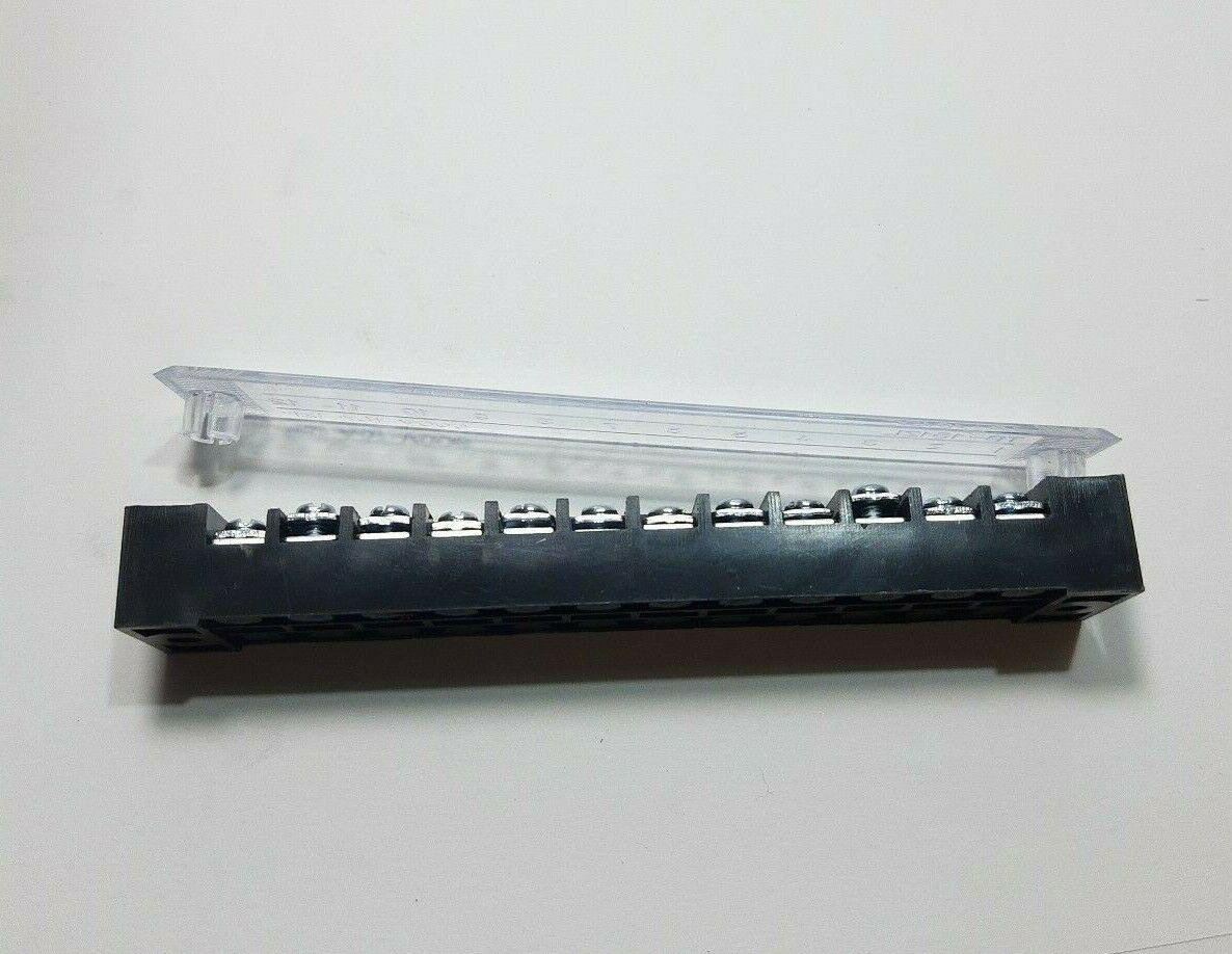 12V 24V 12 Position 2 Row Terminal Block Strip Cable Connector Mure Tb-1512L - Mid-Ulster Rotating Electrics Ltd