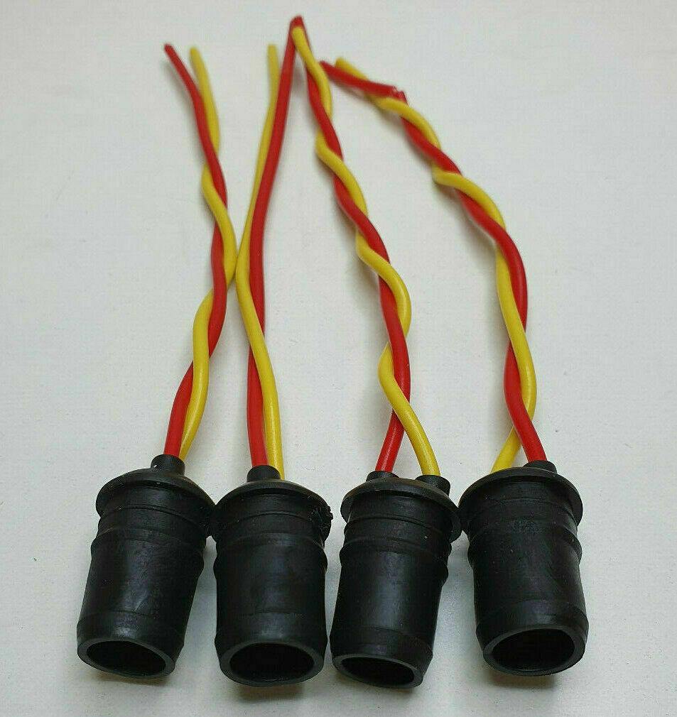 4 X Capless Wedge Bulb Holder 501 505 507 T10 6V 12V 24V Soft Mure Blbh068 - Mid-Ulster Rotating Electrics Ltd