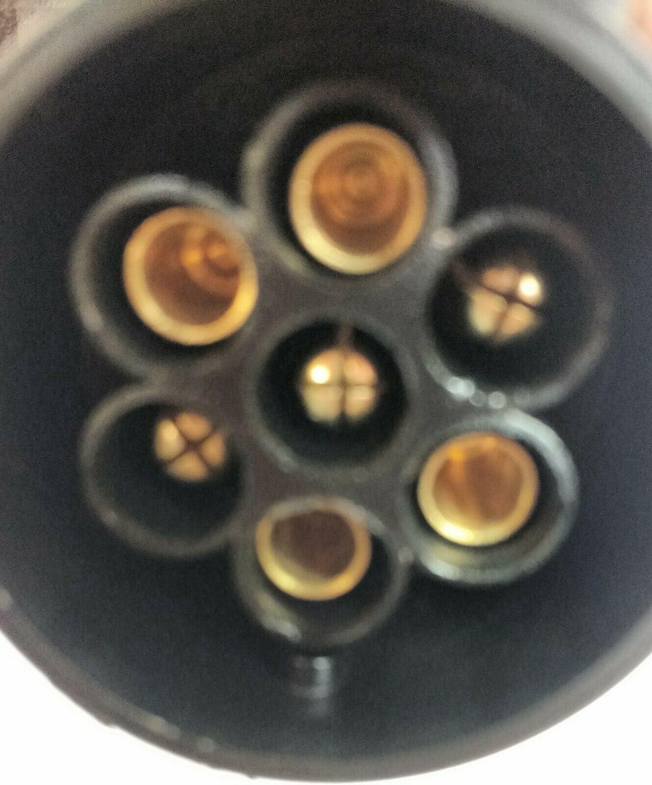 7 Pin Plug & Socket Extension Lead Curly 1.5M 12N Trailer Lights Maypole Mp5885 - Mid-Ulster Rotating Electrics Ltd