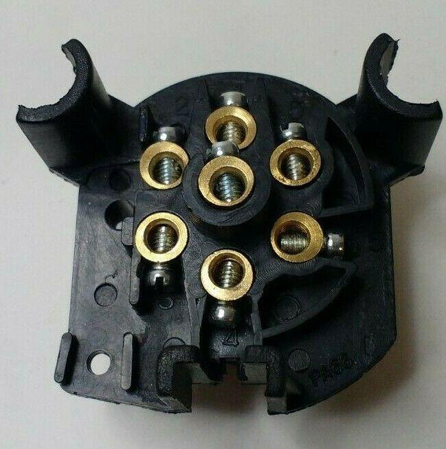 7 Pin Trailer Plug & Socket Plastic 12V 12N Towing Car Van Maypole MP23B & MP21B - Mid-Ulster Rotating Electrics Ltd