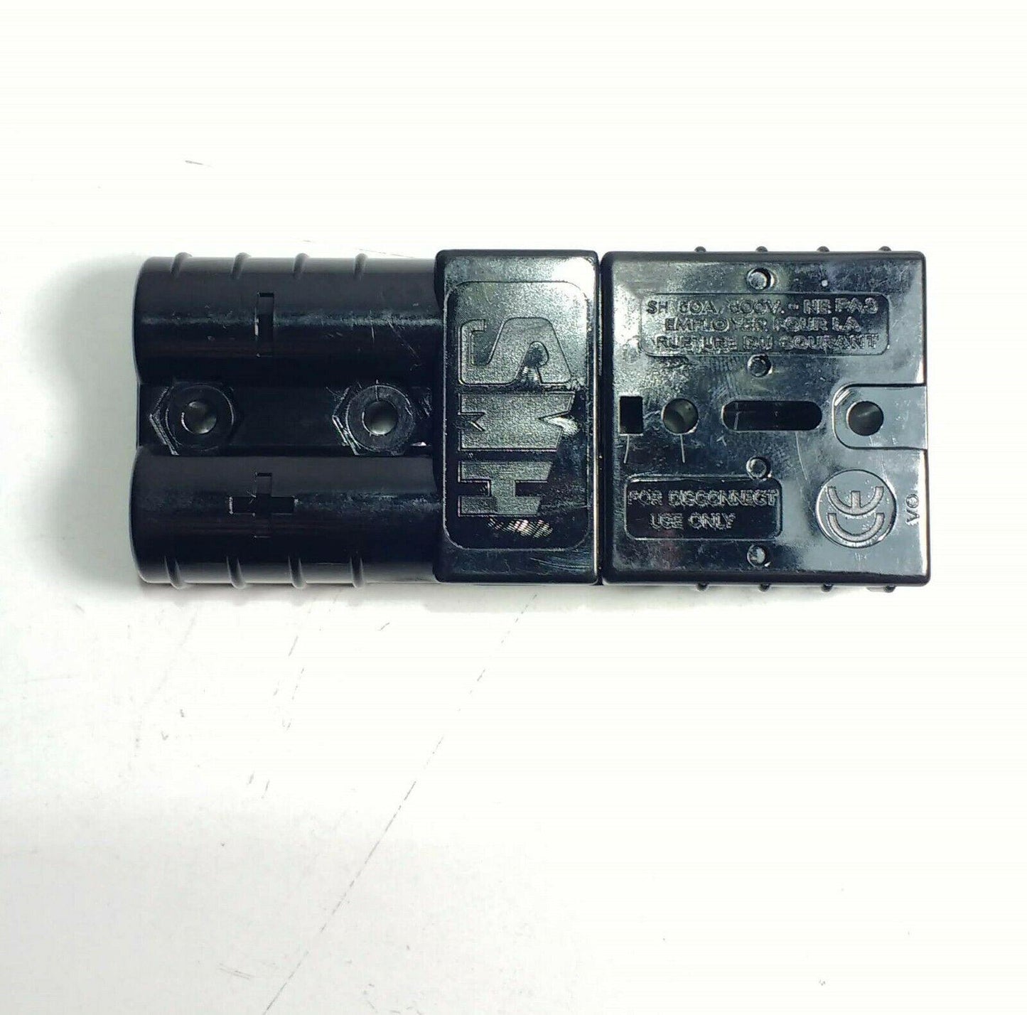Black Replacing Anderson Connectors 50A Battery Plug & Socket Kit Mure Bac50 - Mid-Ulster Rotating Electrics Ltd