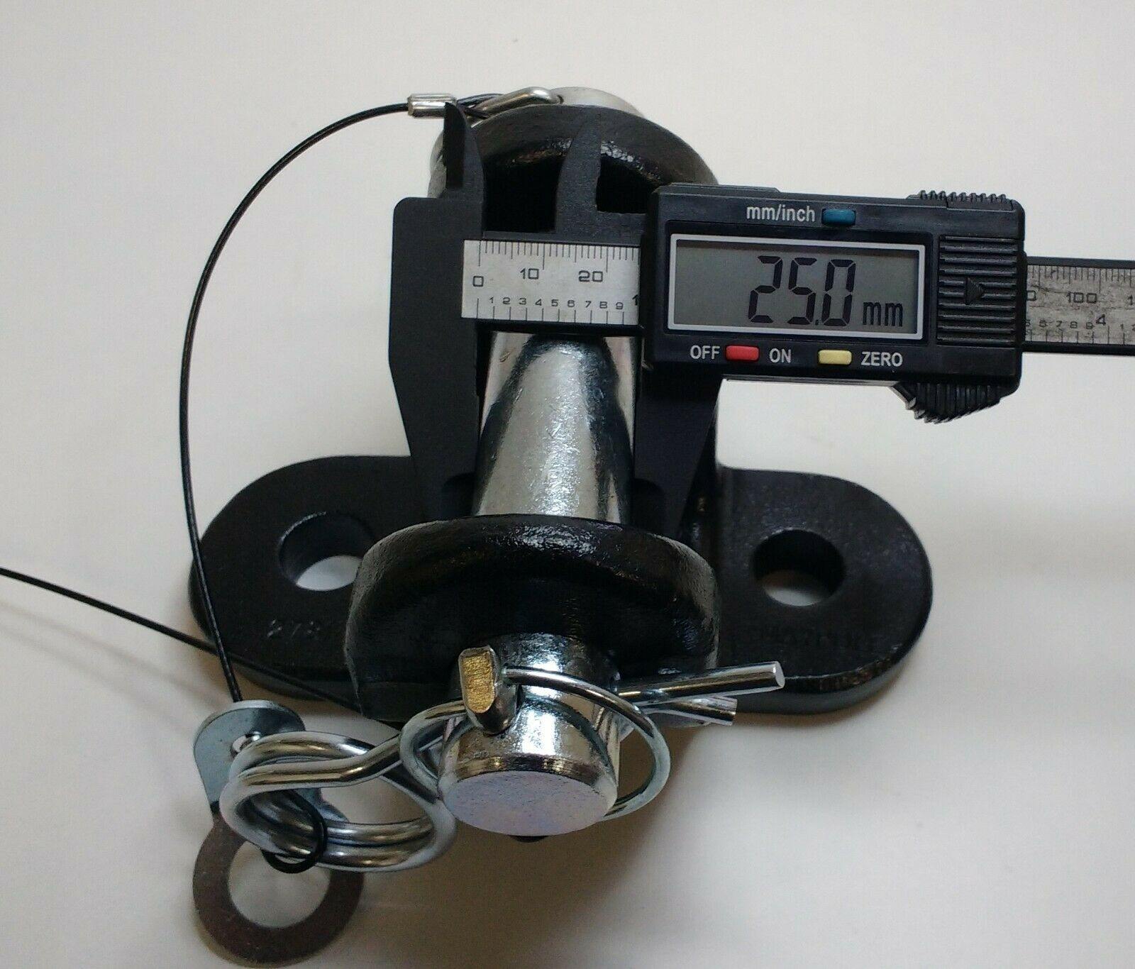 Towing Jaw Pin Coupling Hitch Universal Black Genuine Maypole Mp4862 - Mid-Ulster Rotating Electrics Ltd