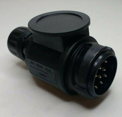 13 Pin Plug Adapter Conversion For 12N 12S Wiring Towing Trailer Mp124B Maypole - Mid-Ulster Rotating Electrics Ltd