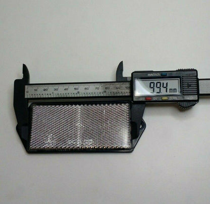 4 X Front White Screw On Reflector Trailer Horsebox Rectangle Maypole Mp8856B - Mid-Ulster Rotating Electrics Ltd