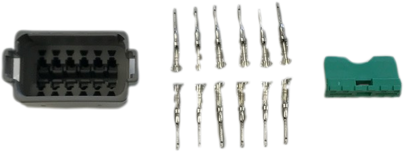 Deutsch 12 Way Plug Dt Series Male Connector Kit Mure Dt04-12Pa C015/W12P - Mid-Ulster Rotating Electrics Ltd