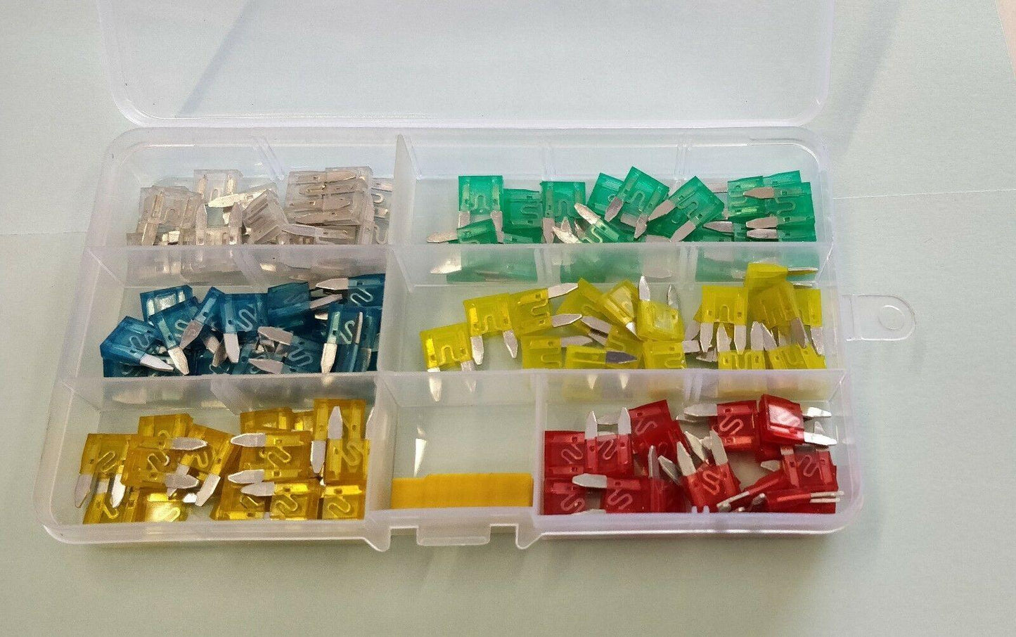 Assorted Box Of Automotive Mini Car Blade Fuses 5A-30A With Fuse Puller Kit Mure - Mid-Ulster Rotating Electrics Ltd